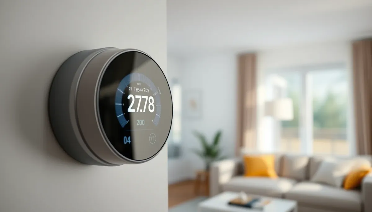 Thermostat intelligent réglé pour une climatisation réversible